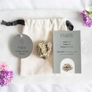 Pyrite Healing Rough Crystal -pyriitti raakakivi