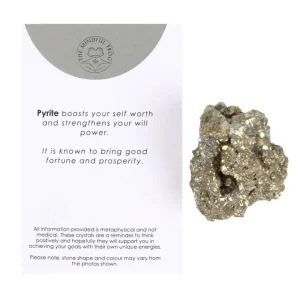 Pyrite Healing Rough Crystal -pyriitti raakakivi