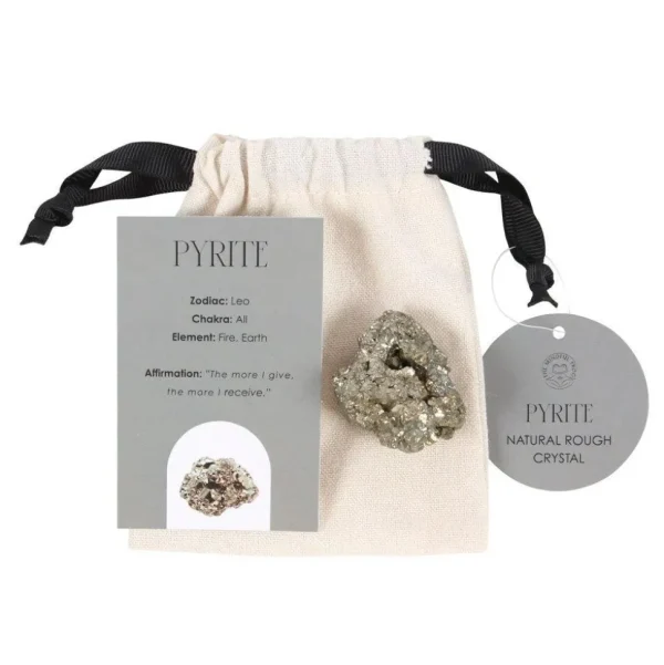 Pyrite Healing Rough Crystal -pyriitti raakakivi