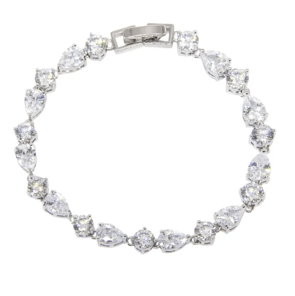 Rannekoru, ATHENA BRIDAL | Classic Bracelet -kristallipisararannekoru