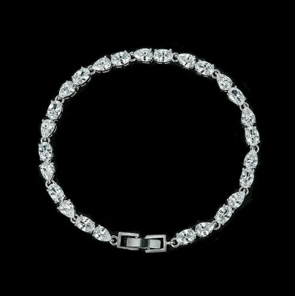 Rannekoru, ATHENA BRIDAL | Classic Cubic Zirconia Bracelet