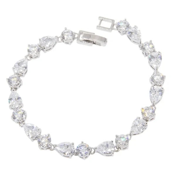 Rannekoru, ATHENA BRIDAL | Classic Bracelet -kristallipisararannekoru