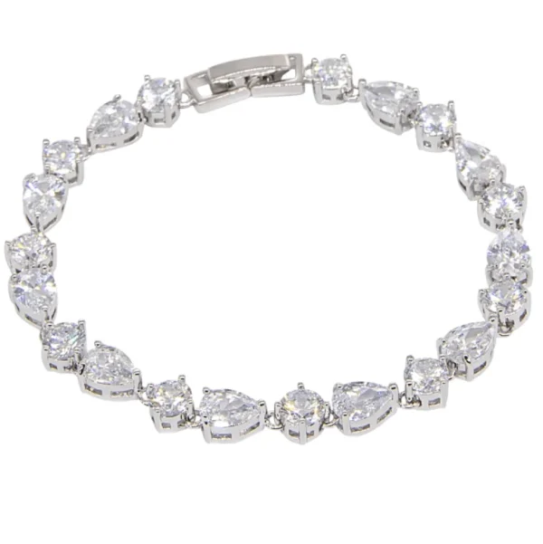 Rannekoru, ATHENA BRIDAL | Classic Bracelet -kristallipisararannekoru