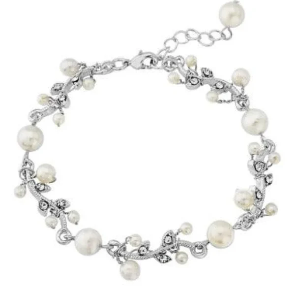 Rannekoru, ATHENA BRIDAL | Delicate Pearl Bracelet
