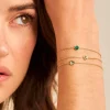Rannekoru, BOHM PARIS | Bracelet Sohan -siro vihreä kristallirannekoru