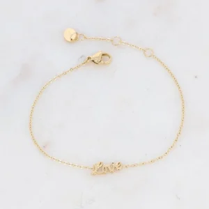 Rannekoru, BOHM PARIS | Bracelet Love -moderni tekstirannekoru