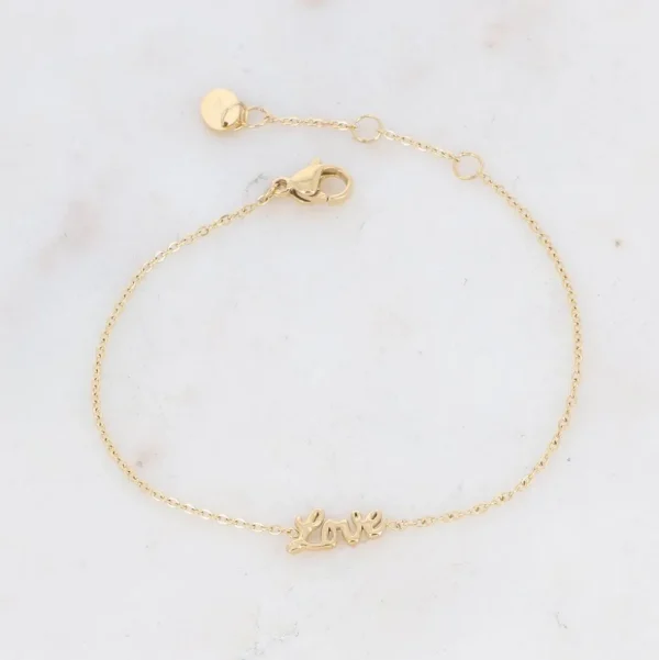 Rannekoru, BOHM PARIS | Bracelet Love -moderni tekstirannekoru