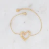 Rannekoru, BOHM PARIS | Bracelet Taline -moderni sydänrannekoru