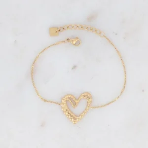 Rannekoru, BOHM PARIS | Bracelet Taline -moderni sydänrannekoru