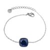 Rannekoru, BOHM PARIS | Bracelet Bea -tummansininen/hopea
