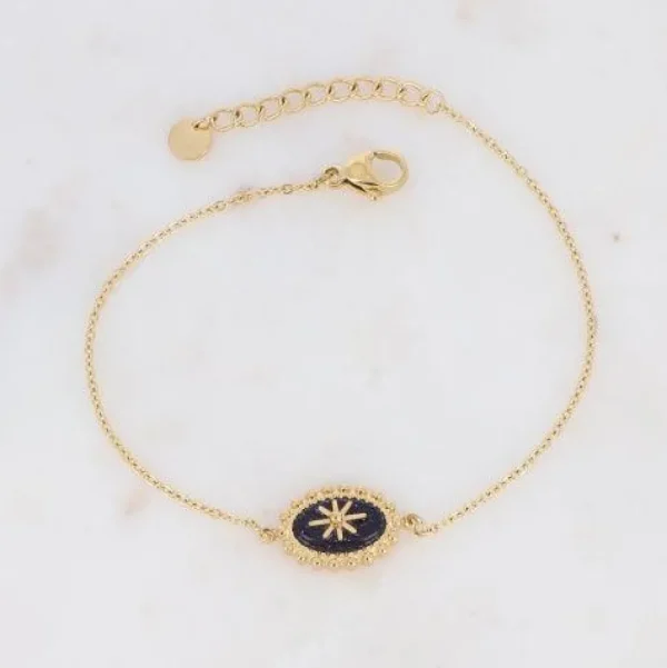Rannekoru, BOHM PARIS | Bracelet Malina -sable bleue