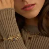 Rannekoru, BOHM PARIS | Bracelet Chloefina -tiikerinsilmä kivirannekoru