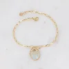 Rannekoru, BOHM PARIS | Bracelet Caméo -valkoinen/kulta