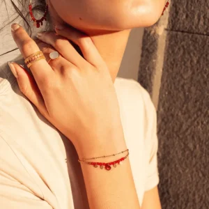 Rannekoru, BOHM PARIS | Bracelet Simone -cornaline