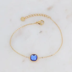 Rannekoru, BOHM PARIS | Bracelet Celine -sininen kristallirannekoru