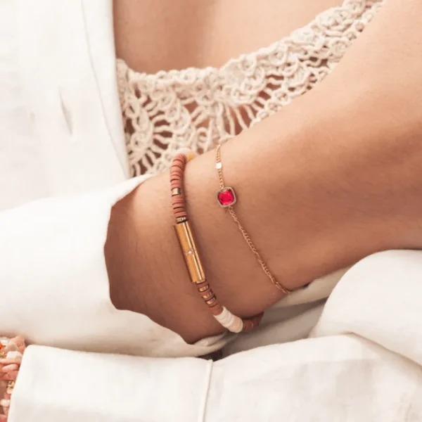 Rannekoru, BOHM PARIS | Bracelet Amael Rhodium -clair