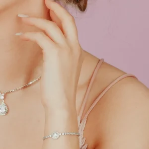 Rannekoru, FRENCH RIVIERA | Beautiful Bracelet -strassirannekoru (kulta)