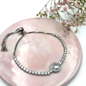 Rannekoru, FRENCH RIVIERA | Beautiful Bracelet -strassirannekoru (hopea)