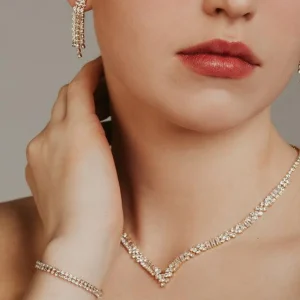 Rannekoru, FRENCH RIVIERA | Classic Bracelet -strassirannekoru (hopea)
