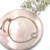 Rannekoru, FRENCH RIVIERA | Glamour Bracelet -strassirannekoru (r.kulta)