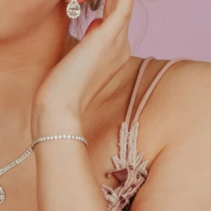 Rannekoru, FRENCH RIVIERA | Simple Bracelet -strassirannekoru (r.kulta)