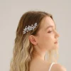 ROMANCE | Christina -hopeansävyinen kristallihiuskoriste
