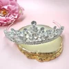 ROMANCE, Ofelia -hopeanvärinen tiara kirkkailla kivillä
