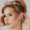 ROMANCE, Ophelia -ruusukultainen tiara kirkkailla kivillä