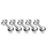 Rustokoru/traguskoru, Clear 4mm CZ Surgical Steel Barbell (8mm)