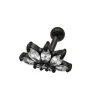 Rustokoru/traguskoru, Steel Blackline® CZ Lotus Barbell