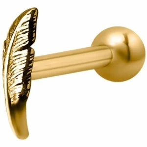 Rustokoru/traguskoru, Steel Zirconline® Feather Barbell