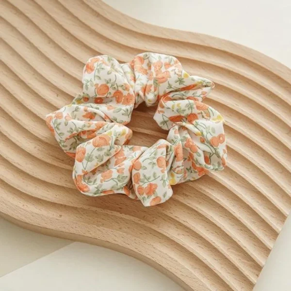 Scrunchie | SUGAR SUGAR, Autumn Flowers -kukallinen hiusdonitsi