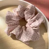 Scrunchie | SUGAR SUGAR, Polkadot Dream -vaaleanpunainen hiusdonitsi