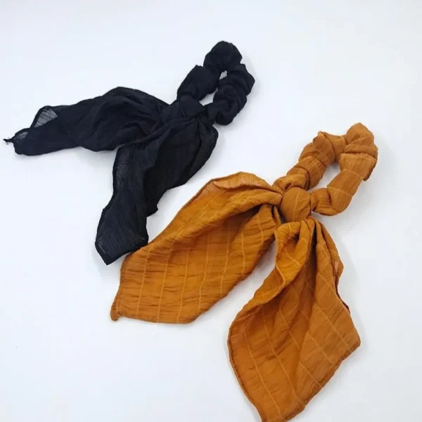 Scrunchie | SUGAR SUGAR, Vera Scrunchie -pellavahenkinen hiusdonitsi