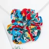 Scrunchie | SUGAR SUGAR, XL Tropical -monivärinen sininen hiusdonitsi