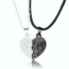 Silver Love Couple Necklace -rakkauskoru