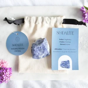 Sodalite Healing Rough Crystal -sodaliitti raakakivi