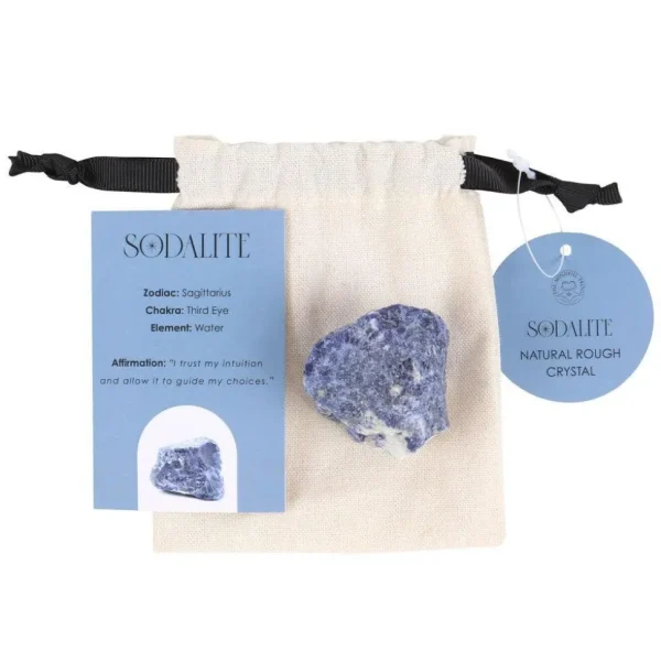 Sodalite Healing Rough Crystal -sodaliitti raakakivi