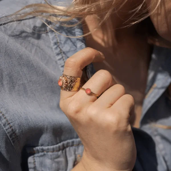 Sormus, BOHM PARIS | Bague Anais -orange glow