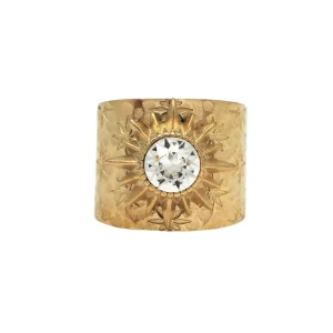 Sormus, BOHM PARIS | Bague Anais avec cristal clair