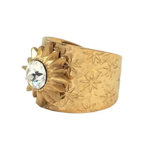 Sormus, BOHM PARIS | Bague Anais avec cristal clair