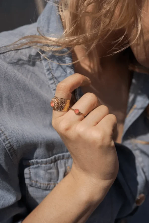 Sormus, BOHM PARIS | Bague Anais avec cristal clair