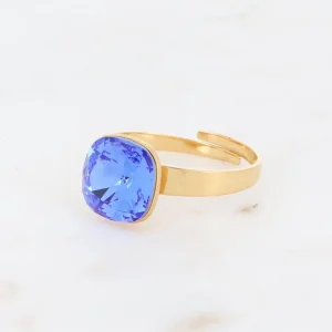 Sormus, BOHM PARIS | Bague Bea -sininen/kulta