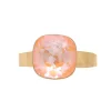 Sormus, BOHM PARIS | Bague Bea Peach DeLite Crystal