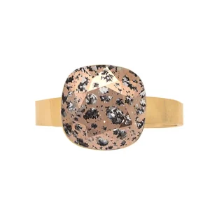 Sormus, BOHM PARIS | Bague Bea dorée gris rose patina