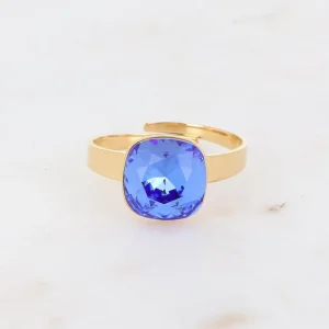 Sormus, BOHM PARIS | Bague Bea -sininen/kulta