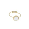 Sormus, BOHM PARIS | Bague Chloe dorée avec nacre