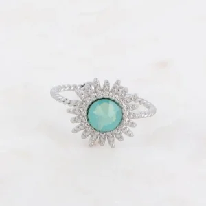 Sormus, BOHM PARIS | Bague Dao Rhodium -pacific opal