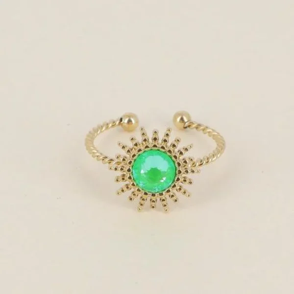 Sormus, BOHM PARIS | Bague Dao -electric green