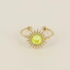 Sormus, BOHM PARIS | Bague Dao avec cristal electric yellow delite